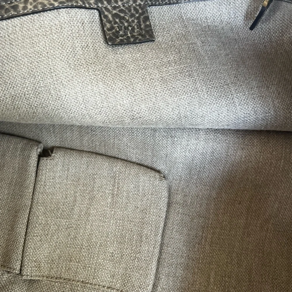 Distressed Bamboo Gucci Tote
